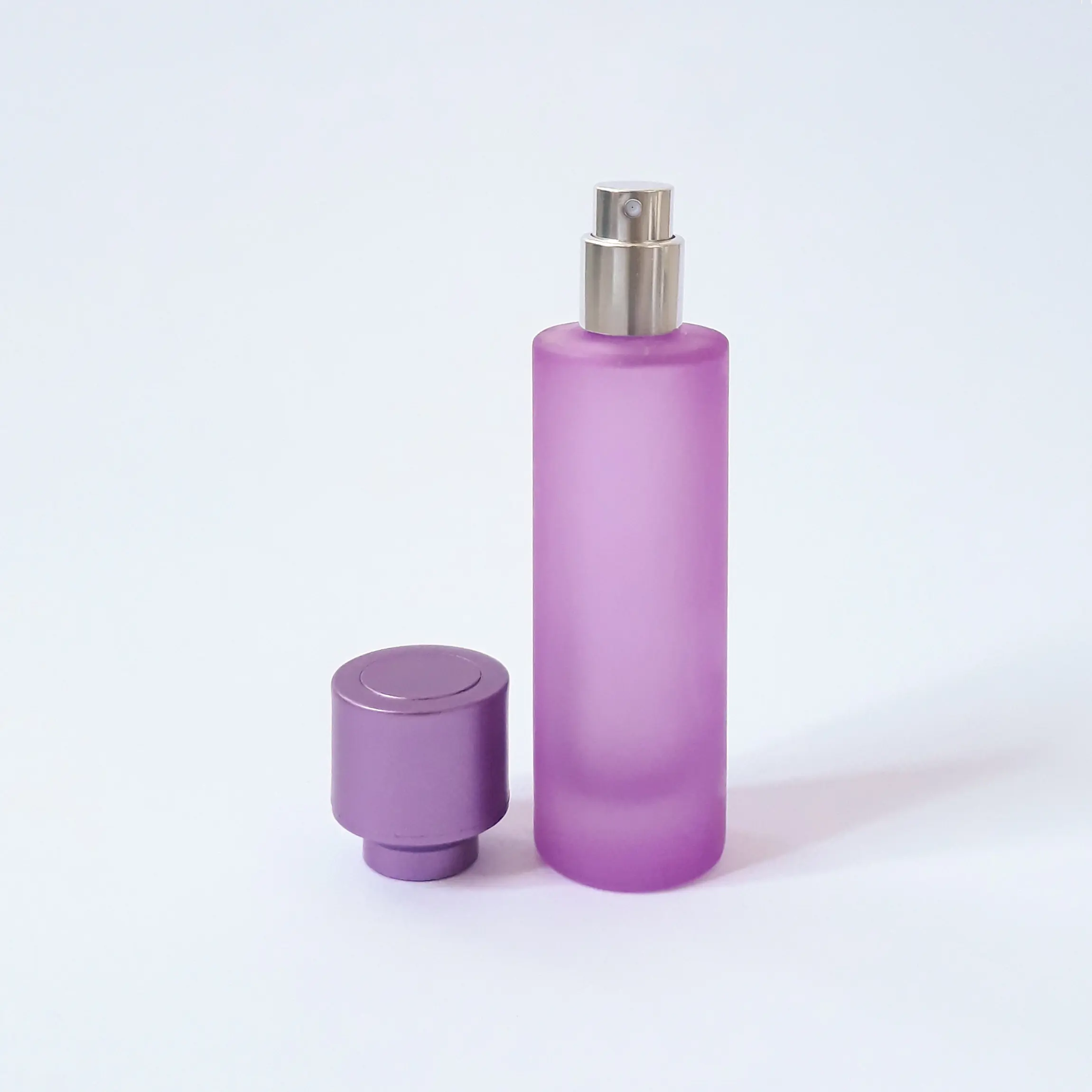 شیشه عطر ۳۰ میل درب پیچی بنفش