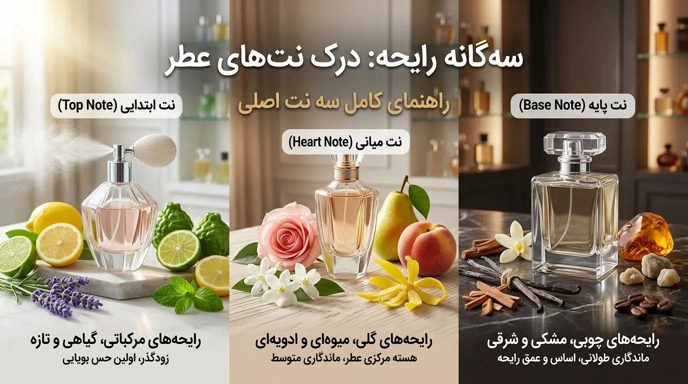 نت های عطر